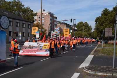 IG Bau ruft zum Protest am Tag der Schlichtung auf
