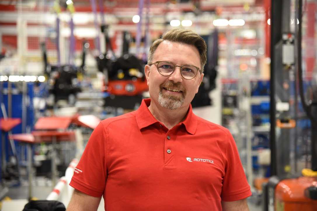 Stefan Bergström ist neuer Leiter Marketing und Vertrieb bei Rototilt Stefan Bergström ist neuer Leiter Marketing und Vertrieb bei Rototilt