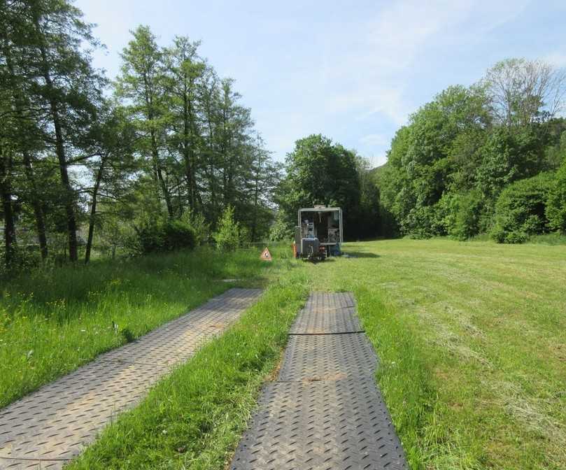 Provisorische Baustraßen | Foto: ISAS Provisorische Baustraßen | Foto: ISAS