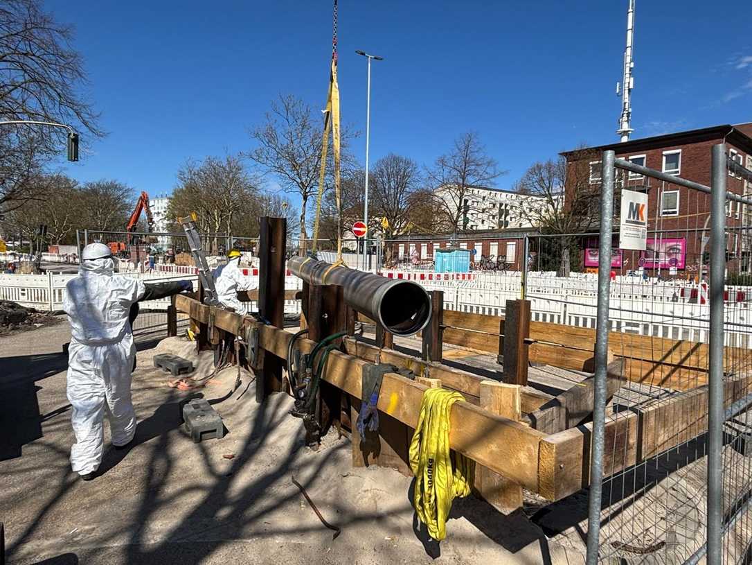 Relining im Mischwasserkanal: GFK-Rohre für historisches Eiprofil