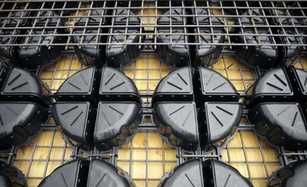 Eckige Cobiax-Hohlkörper reduzieren Betonverbrauch