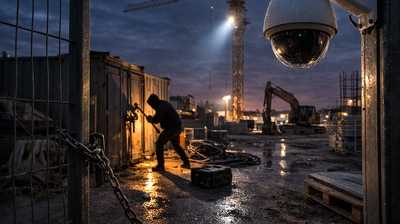 Vandalismus auf Baustellen: Wenn Technik allein nicht reicht