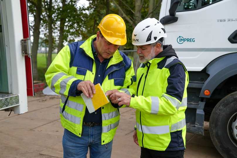 Francis Clauss, Business Development, und Alain Adloff, Sales International | Foto: Impreg