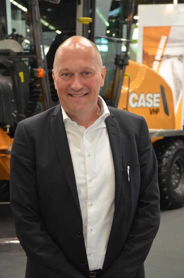 „Für 2018 bin ich positiv eingestellt.“ – Case-Markenchef Carl Gustaf Göransson glaubt an weiter gute Geschäfte im Bau- sektor. | Foto: B_I „Für 2018 bin ich positiv eingestellt.“ – Case-Markenchef Carl Gustaf Göransson glaubt an weiter gute Geschäfte im Bau- sektor. | Foto: B_I