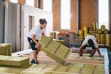 Schlanke Außenwand für den Holzrahmenbau