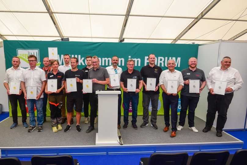 So sahen die Gewinner des Neuheitenpreises 2023 aus. | Foto: „VDMA Services / Bildschön“
