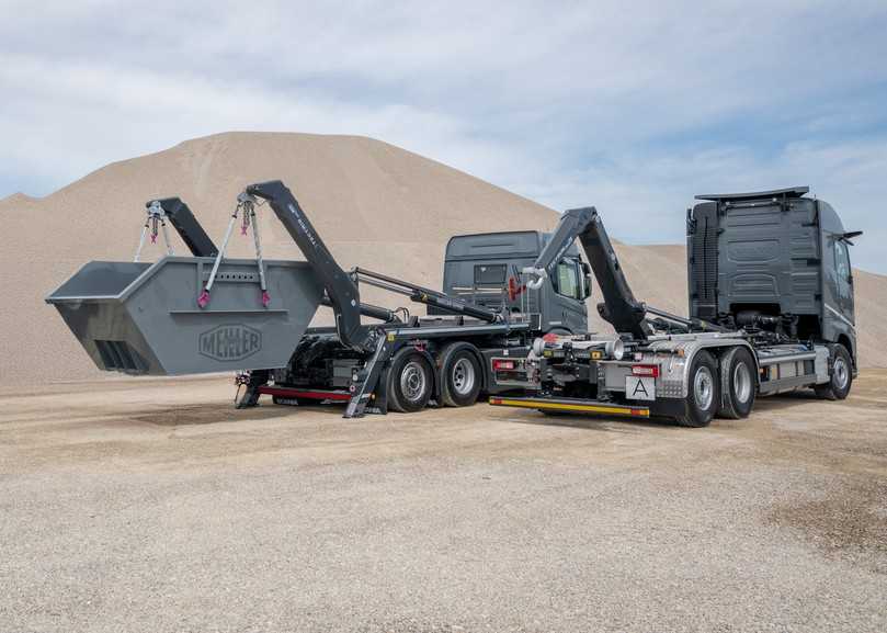 Parallel zum Tectris-Absetzer hat Meiller die Rabattaktion anlässlich des Firmenjubiläums auch auf den Abrollkipper Tectrum ausgedehnt. | Foto: Meiller
