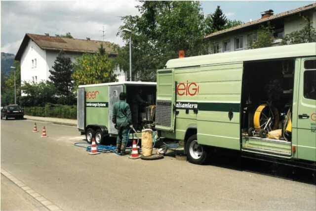 Geiger Kanaltechnik: Über 25 Jahre Erfahrung in der Kanalsanierung Geiger Kanaltechnik: Über 25 Jahre Erfahrung in der Kanalsanierung