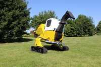 Auf Raupen durch unwegsames Gelände