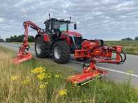 Mäher und Mulcher am langen Arm