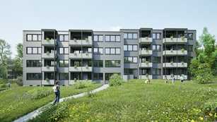 Genossenschaft modernisiert 192 Wohnungen in Hagen auf EH-55-Standard