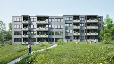 Genossenschaft modernisiert 192 Wohnungen in Hagen auf EH-55-Standard