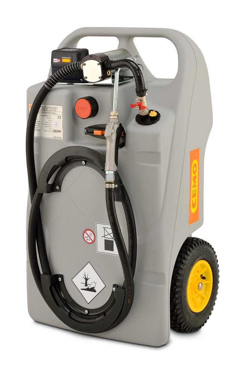 Easy mobil Combi Tank für 440 Liter Diesel und 50 Literr AdBlue-Additiv. | Foto: CEMO Easy mobil Combi Tank für 440 Liter Diesel und 50 Literr AdBlue-Additiv. | Foto: CEMO