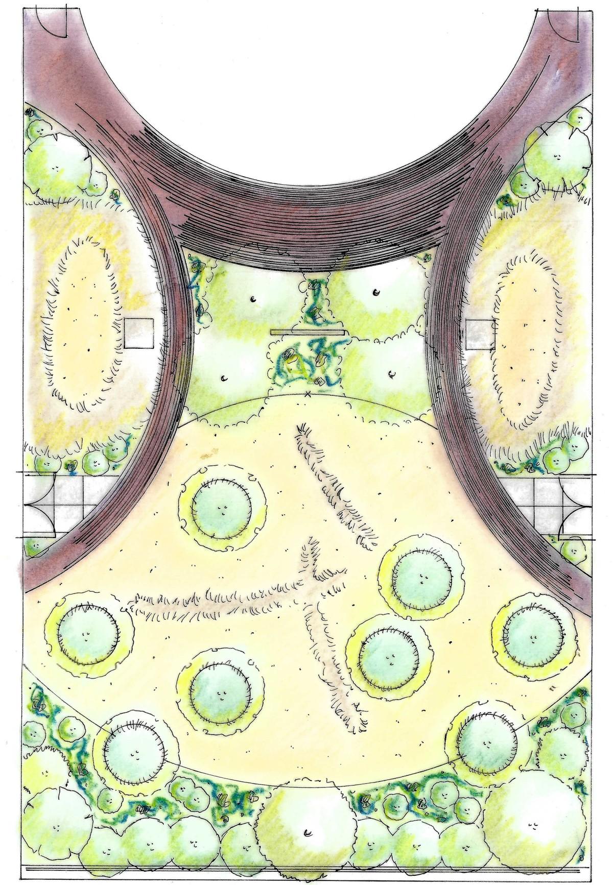 Bereits die digitale Planung des Dachgartens visualisiert eindrucksvoll den Wandel von der sterilen Betonfläche zum belebten Garten. | Foto: Eckhardt Garten- und Landschaftsbau