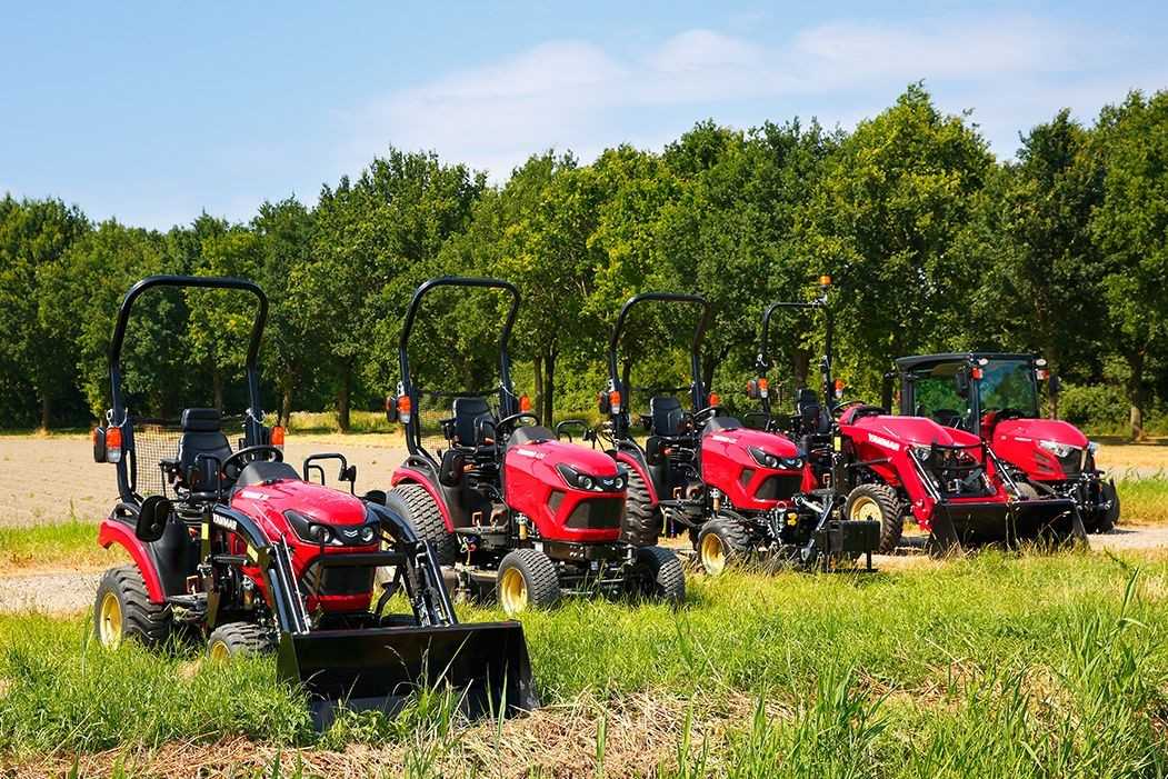 Yanmar auf der Demopark mit Kompakttraktoren Yanmar auf der Demopark mit Kompakttraktoren