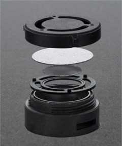 (Bild 4) Festkörperspurendetektoren eignen sich zur Messung der jährlichen durchschnitt- lichen Radonkonzentration. | Quelle: [14]