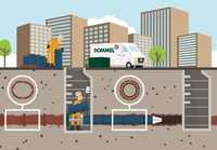 Sanierungstechnik Dommel: Grabenlos am Messestand