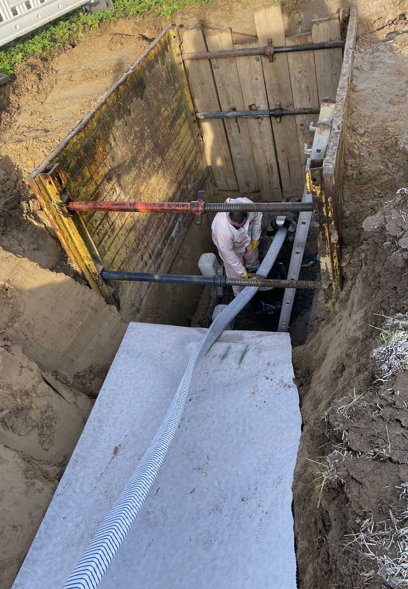 Im November 2025 schloss Dommel ein Pilotprojekt erfolgreich ab, bei dem 500 Meter Abwasserdruckleitung DN 200 PN 16 grabenlos mit der Primus Line-Technologie saniert wurden. | Foto: Sanierungstechnik Dommel