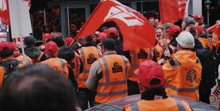 IG BAU protestiert gegen höheres Renteneintrittsalter