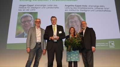 GaLaBau-Verband ehrt das Ehepaar Eppel