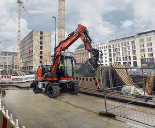 Liebherr baut Kubotas neue Mobilbagger