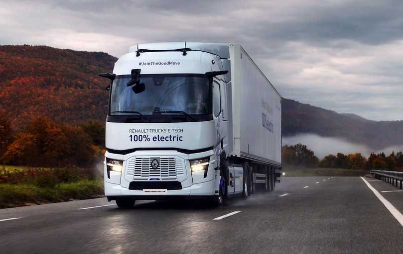 Der neue Renault Trucks E-Tech T 780 ist schon bestellbar, ausgeliefert wird voraussichtlich Anfang 2027. | Foto: FH Der neue Renault Trucks E-Tech T 780 ist schon bestellbar, ausgeliefert wird voraussichtlich Anfang 2027. | Foto: FH