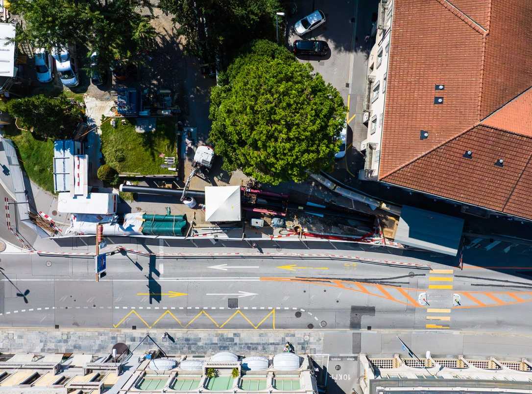 PE-RC-Systeme: Rohrleitungsersatz im Tunnel Lugano–Bioggio