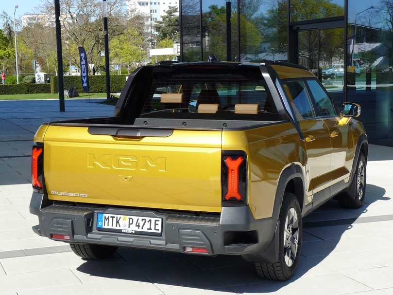 KGM – diesen Namen sollten sich Pick-up-Fans merken: Der günstige Neuling kommt mit einer Kampfansage bei der Garantie. | Foto: Randolf Unruh