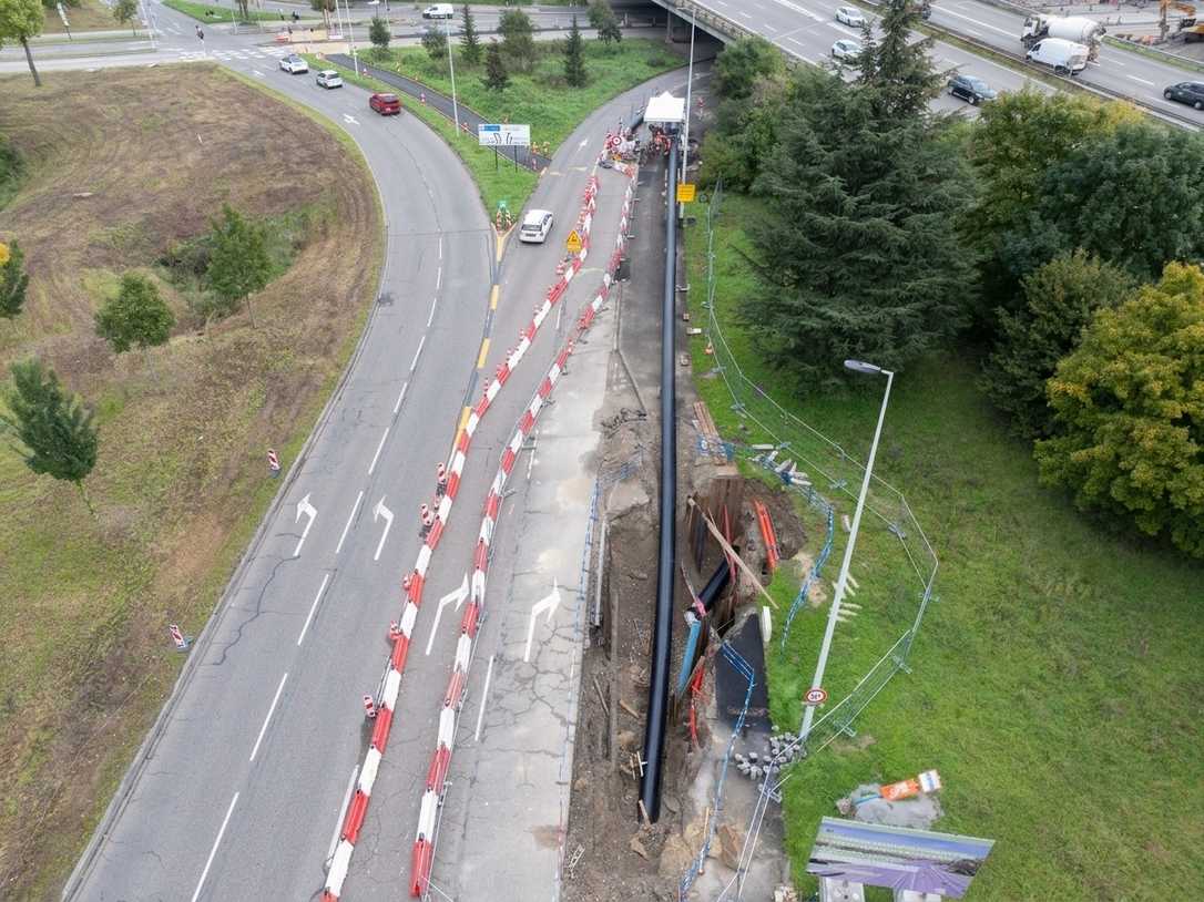Historische Trinkwasserleitung in Straßburg mit PE100-RC-Rohren saniert Historische Trinkwasserleitung in Straßburg mit PE100-RC-Rohren saniert