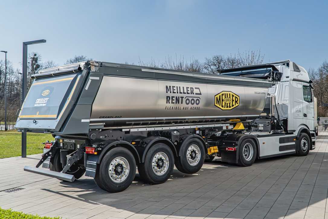 Meiller präsentiert zur bauma 2025 den Thermo-Kippsattel Grandload