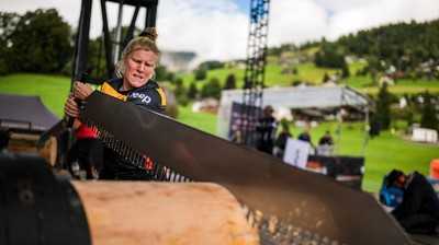 Kettensägen, Weltelite, Frauen-WM: Stihl Timbersports startet spektakulär