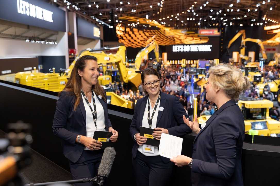 Zeppelin: Blick hinter die Kulissen bei der bauma-Planung Zeppelin: Blick hinter die Kulissen bei der bauma-Planung