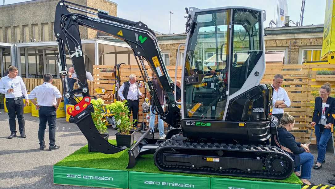 Wacker Neuson zeigt neuen Elektrobagger auf der Nordbau 2024 Wacker Neuson zeigt neuen Elektrobagger auf der Nordbau 2024