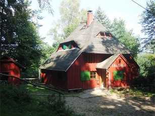 Druckentwässerung einer Wanderhütte