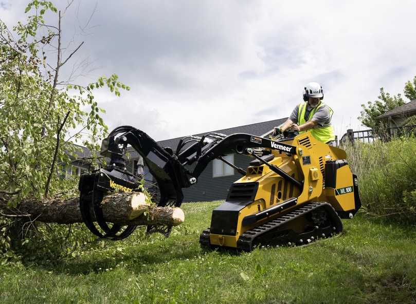 Im Minilader ML100 von Vermeer steckt ein Rehlko-Dieselmotor. | Foto: Vermeer