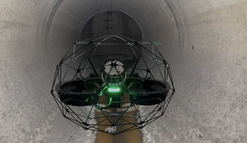 Drohne im DN 2000 | Foto: Cansol Deutschland