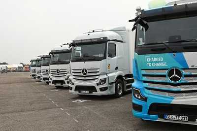 eActros 400 überzeugt mit leiser Kraft