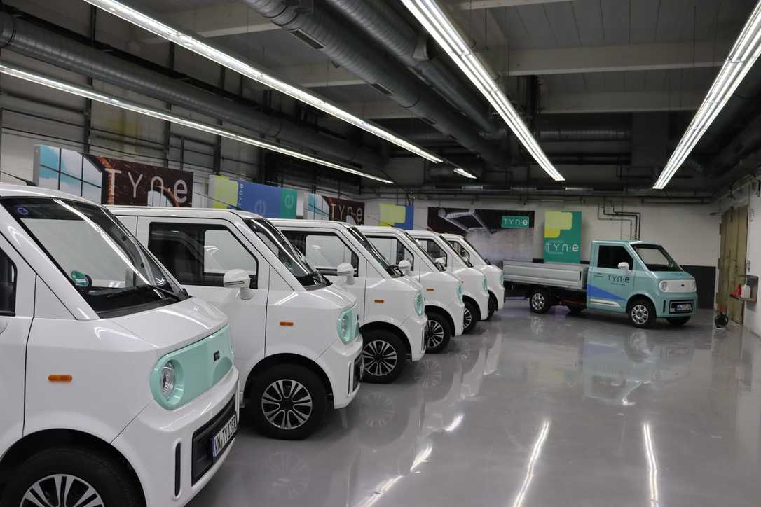 E-Transporter von TYN-e auf Weg nach Europa E-Transporter von TYN-e auf Weg nach Europa