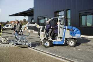 Verlegemaschine von Probst im Praxistest