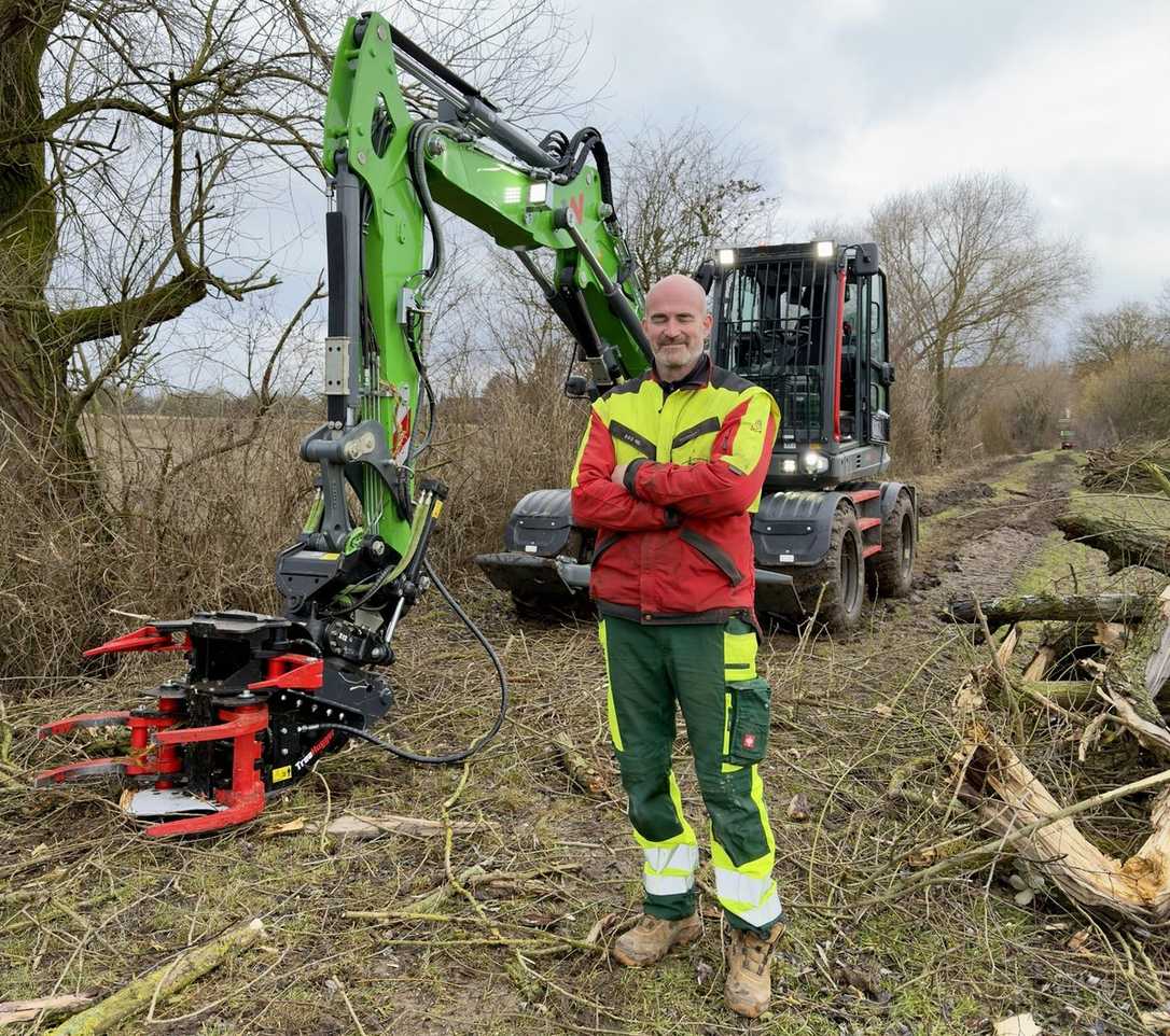 Wacker Neuson EW100: Mobilbagger im 4-Länder-Praxistest