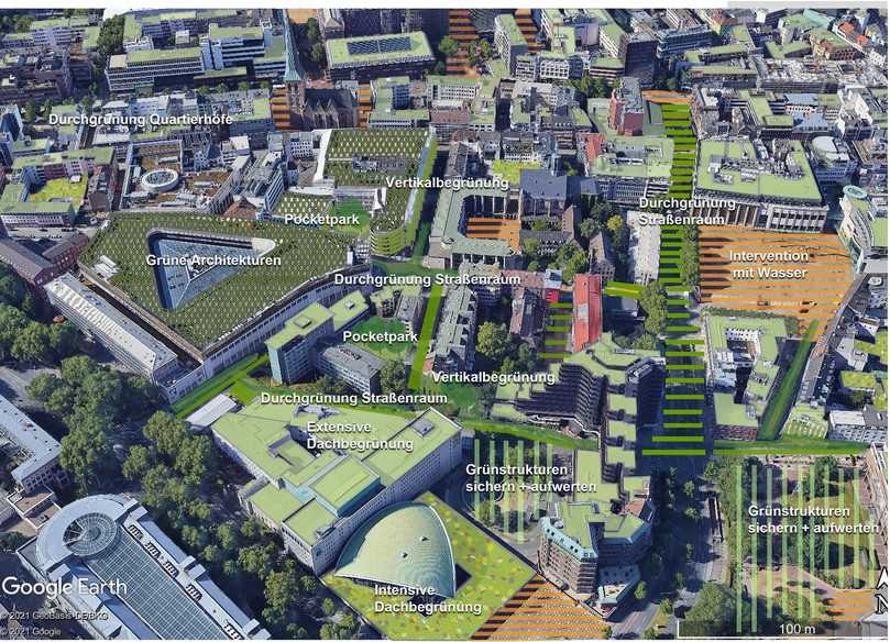 Dortmund Grüner Wall | Foto: Kienleplan Dortmund Grüner Wall | Foto: Kienleplan