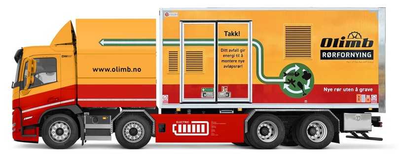 Moderne und energieeffiziente Härtungskonzepte können in Zukunft durch den Einsatz von elektrisch angetriebenen LKWs und durch Wasserstoff betriebene Dampferzeuger realisiert werden. | Foto: Bluelight