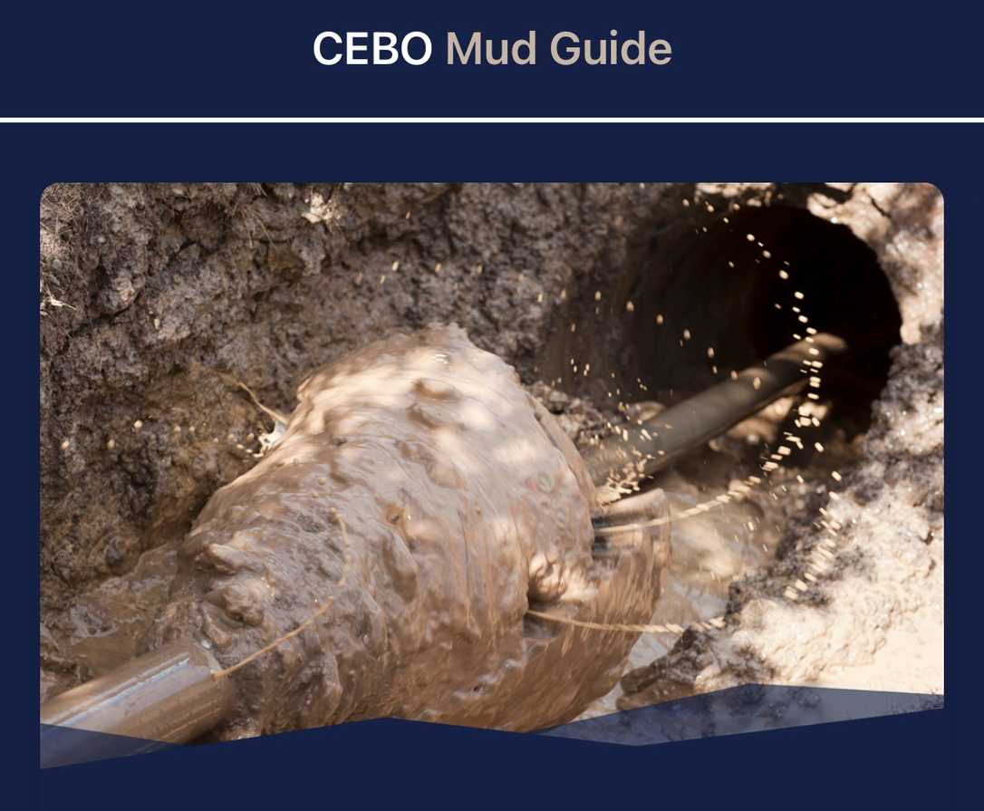 Cebo Mud Guide App – Digitale Unterstützung für effiziente und sichere HDD-Bohrungen Cebo Mud Guide App – Digitale Unterstützung für effiziente und sichere HDD-Bohrungen