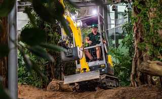 Emissionsfreie Maschinen im Einsatz