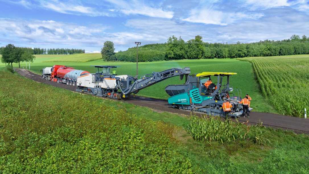 Kaltrecycling spart Wochen: Neue Tragschicht in Markt Indersdorf in nur drei Tagen Kaltrecycling spart Wochen: Neue Tragschicht in Markt Indersdorf in nur drei Tagen