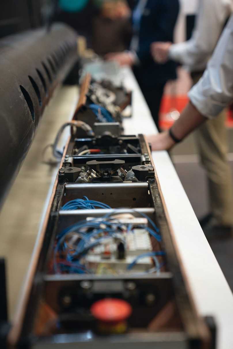 In naher Zukunft werden halbautonome Roboter unter der Erde seismische, tomografische und Wärmebilddaten erfassen und Bauchemikalien für den 3D-Druck von Tunneln und unterirdischen Tragwerken einbringen. | Foto: HyperTunnel In naher Zukunft werden halbautonome Roboter unter der Erde seismische, tomografische und Wärmebilddaten erfassen und Bauchemikalien für den 3D-Druck von Tunneln und unterirdischen Tragwerken einbringen. | Foto: HyperTunnel