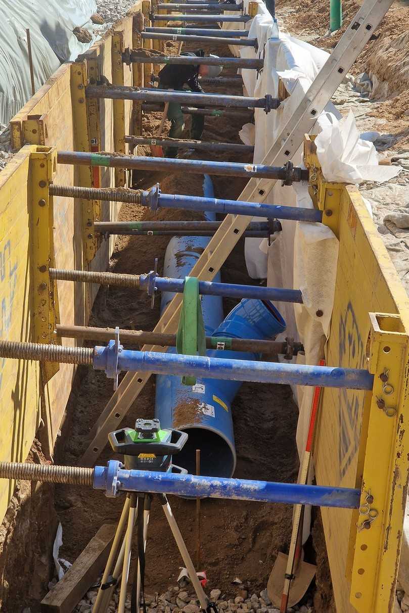 Mit Blick auf Einbau, Langlebigkeit und Qualität stehen die Pipe2Pipe-Kanalrohre den bewährten HS-Kanalrohren in nichts nach. Durch ihren wesentlich geringeren CO2-Fußabdruck sind sie für umweltbewusste Kunden eine nachhaltige Alternative. | Foto: Funke Kunststoffe