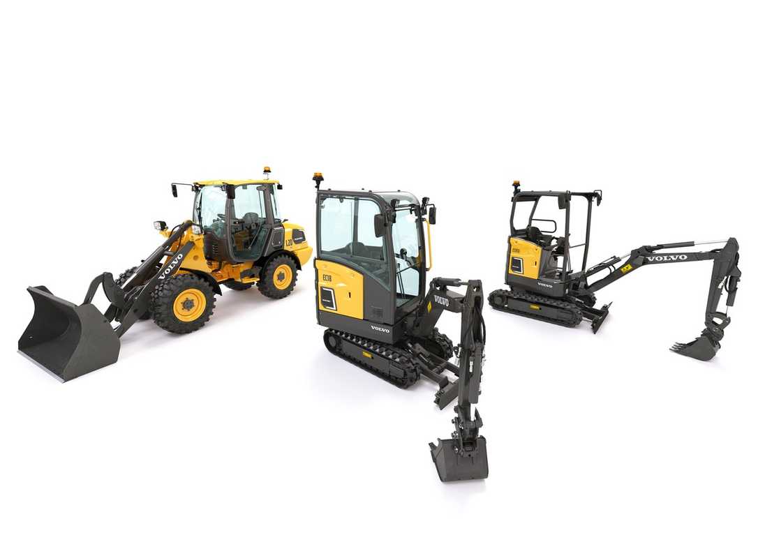 Volvo CE stellt Elektro-Minibagger und Elektro-Radlader vor Volvo CE stellt Elektro-Minibagger und Elektro-Radlader vor