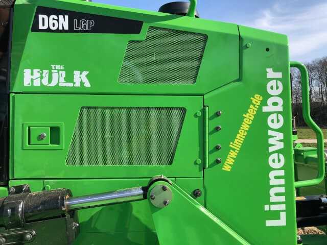 Die neue Raupe wurde aufgrund ihrer farblichen Ähnlichkeit zum Superhelden auf den Namen "Hulk" getauft.