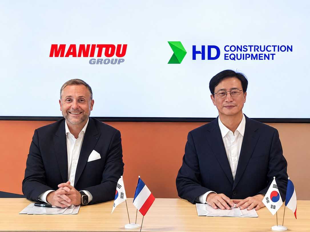 Kompaktmaschinen: Strategische Vertriebspartnerschaft von Hyundai und Manitou